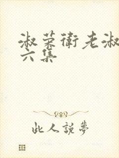 淑荣卫老淑荣第六集封面