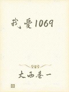 我爱1069封面