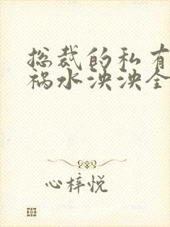 总裁的私有宝贝祸水泱泱全文阅读