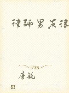 律师男友很难撩