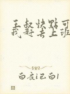 王叔快点可以吗我赶去上班封面