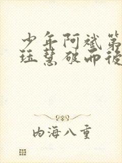 少年阿斌第二部珏慧破而后立