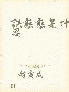 铁憨憨是什么意思