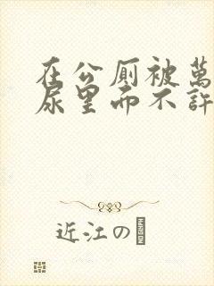 在公厕被万人C尿里面不许漏出来