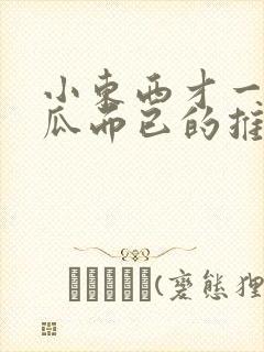 小东西才一根黄瓜而已的推荐书封面