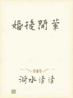 婚后开荤封面