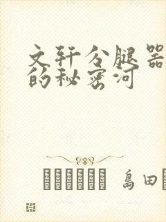 文轩分腿器河马的秘密河