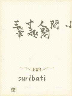 三寸人间 小说 笔趣阁