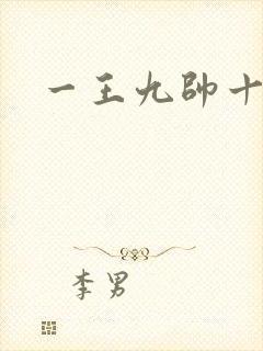 一王九帅十二宫封面