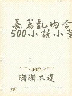 长篇乱肉合集乱500小说小莹封面