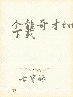 全能奇才txt下载