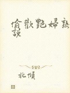 偷欢艳妇熟女小说