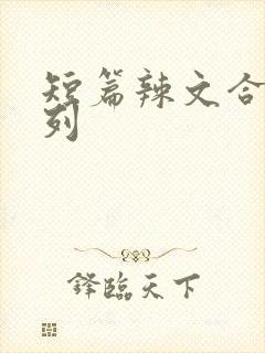 短篇辣文合集系列封面