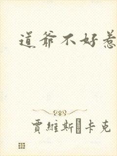 道爷不好惹封面