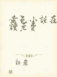 黄色小说在线阅读免费封面