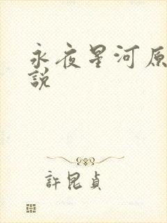 永夜星河原著小说