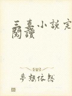 三喜小说完整版阅读