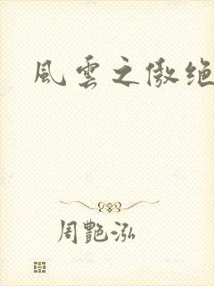 风云之傲绝封面