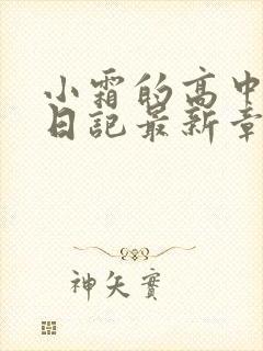 小霜的高中成长日记最新章节