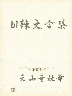 bl辣文合集