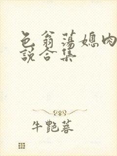 色翁荡媳肉欲小说合集