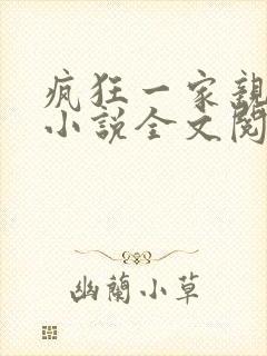 疯狂一家亲陈雪小说全文阅读封面