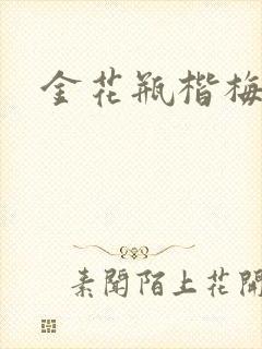 金花瓶楷梅花