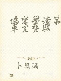 伪装学渣第一次车完整版