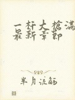 一杆大枪满屋扫最新章节