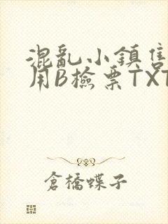 混乱小镇售票员用B检票TXT
