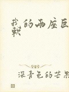 我的两座巨峰很软封面