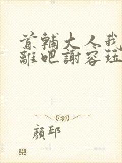 首辅大人我们和离吧谢容珏封面