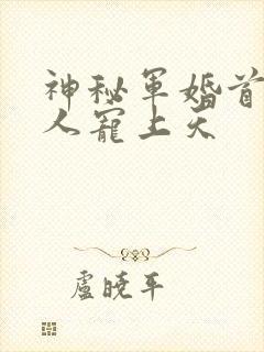 神秘军婚首长大人宠上天