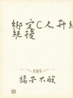 绑定C人升级系统后