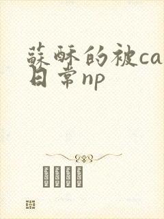 苏酥的被cao日常np