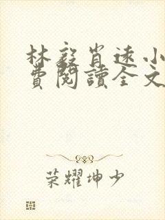 林毅肖远小说免费阅读全文最新章节封面