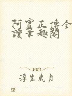 阿宾正传全文阅读笔趣阁