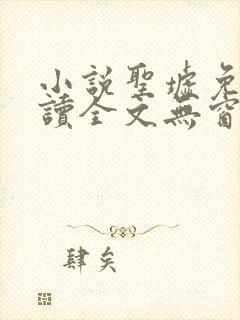 小说圣墟免费阅读全文无窗口