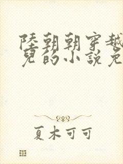 陆朝朝穿越成婴儿的小说免费阅读全文