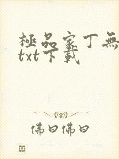 极品家丁无删减txt下载