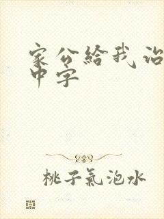 家公给我治疗5中字封面