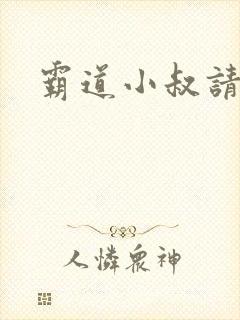 霸道小叔请轻撩