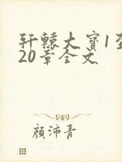 轩辕大宝1至720章全文