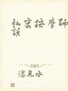 私密按摩师 小说