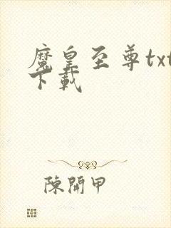 魔皇至尊txt下载