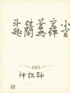 斗破苍穹小说笔趣阁无弹窗