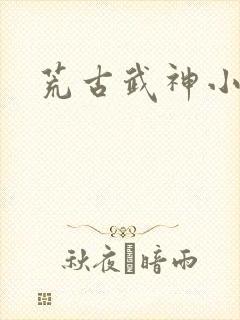 荒古武神小说封面