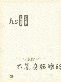 hsС˵封面
