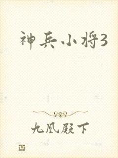 神兵小将3封面