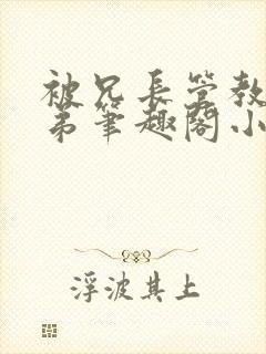 被兄长管教的弟弟笔趣阁小说